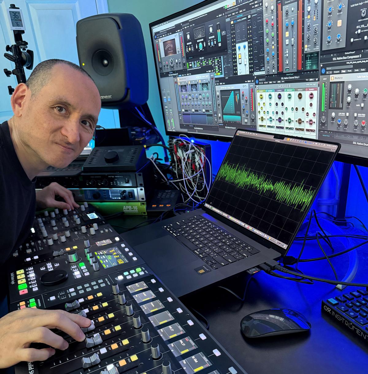 Richard Devine Unlocks Workflows with SSL U-Series and 360°